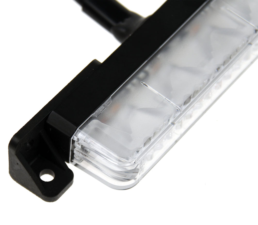 Frontblitzer Warnlicht Amber - 6 LEDs - Grillmontage