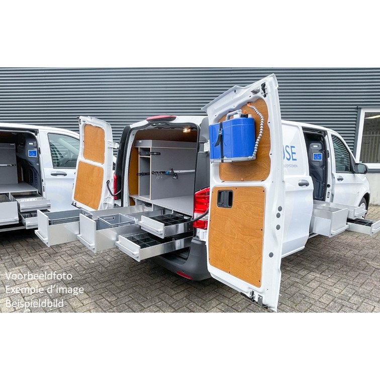 Système de tiroirs double plancher BEKS Mercedes Vito 2014+ L2