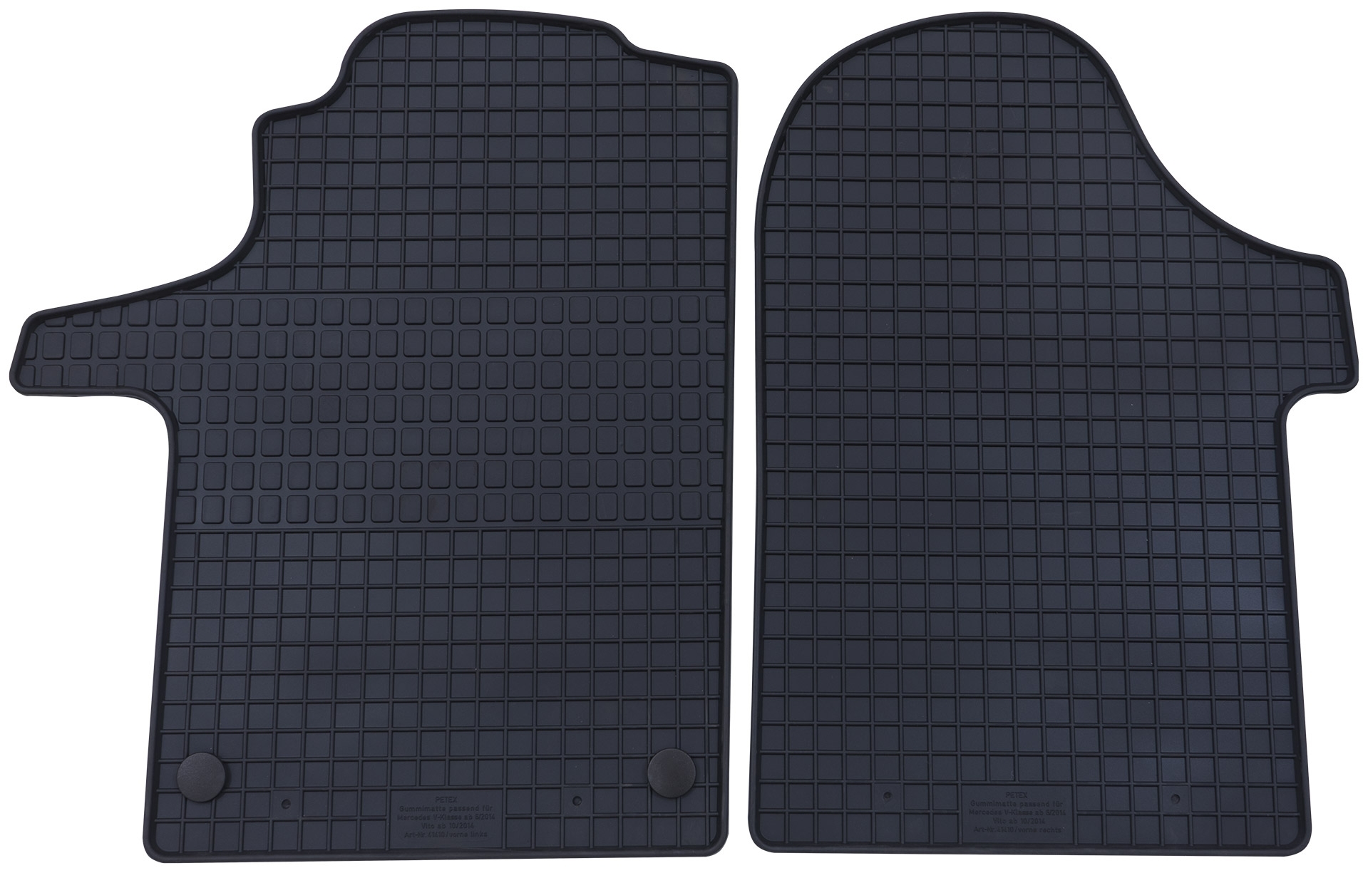 Gummi Fussmatten Mercedes Vito 2014+