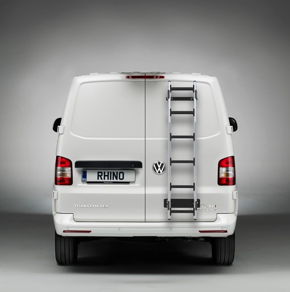 Hecktürleiter aus Aluminium Volkswagen Transporter 2003-2024 | Rhino
