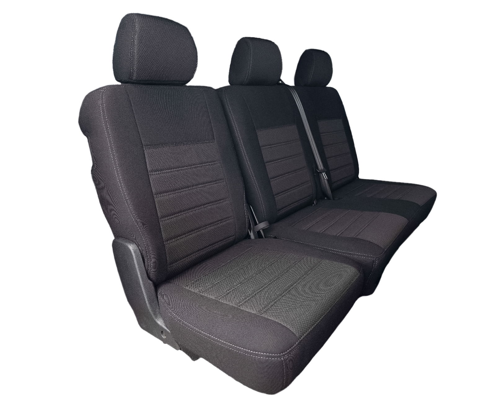 Rückbank Sitzbezüge Stoff für Citroen Jumpy 2016+
